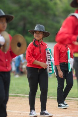 Spor günü yürüyüşü Tayland