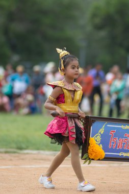 Spor günü yürüyüşü Tayland