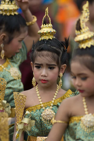 Sport dag parade in Thailand — Stockfoto