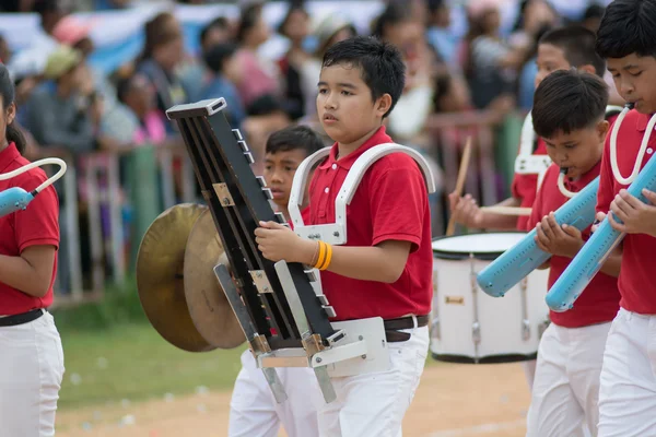 Giornata dello sport sfilata in Thailandia — Foto Stock