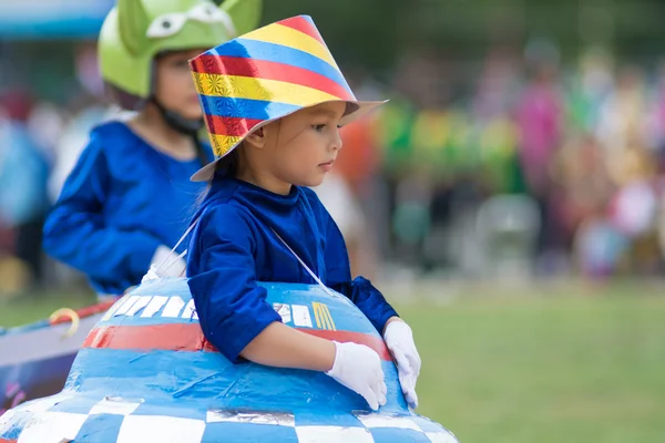 Sport day parade in Thailand — Stock Photo, Image