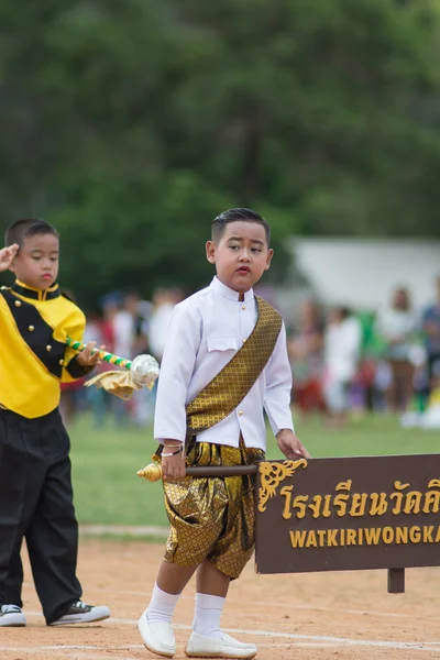 Desfile del día del deporte en Tailandia —  Fotos de Stock