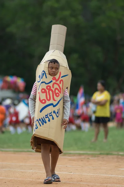 Sport day parade in Thailand — Stock Photo, Image