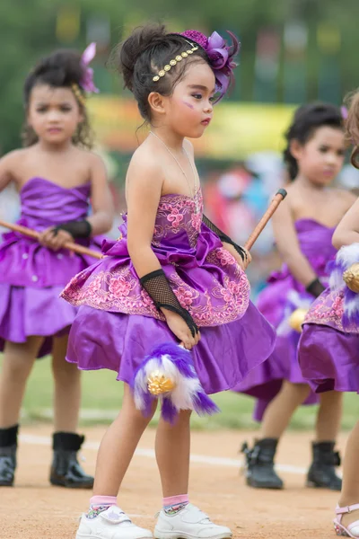 Sport day parade in Thailand — Stock Photo, Image