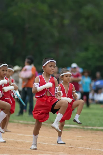 Idrottens dag parad i Thailand — Stockfoto