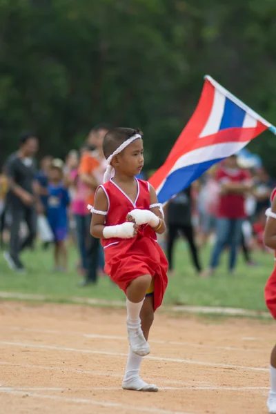 Sport day parade in Thailand — Stock Photo, Image