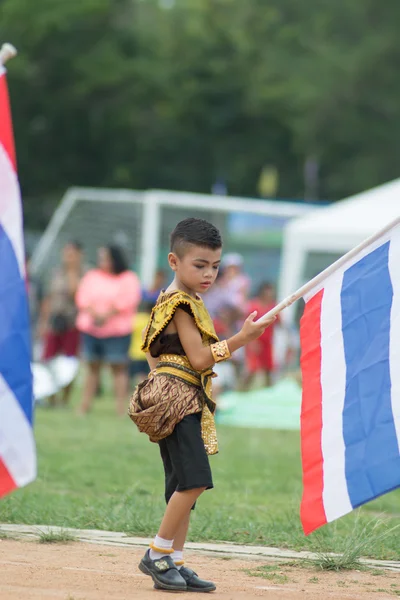 Défilé sportif en Thaïlande — Photo