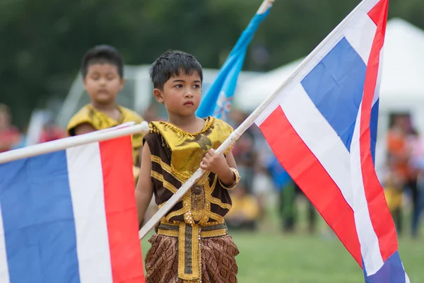 Défilé sportif en Thaïlande — Photo