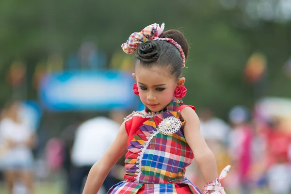 Sport dag parade in Thailand — Stockfoto