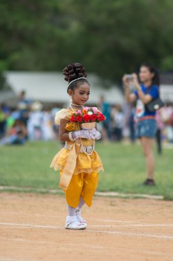 Spor günü yürüyüşü Tayland