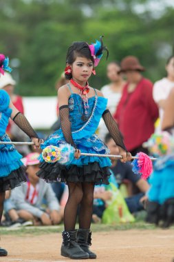 Spor günü yürüyüşü Tayland