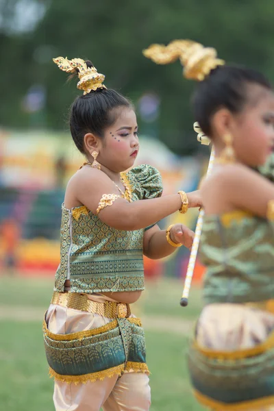 Défilé sportif en Thaïlande — Photo