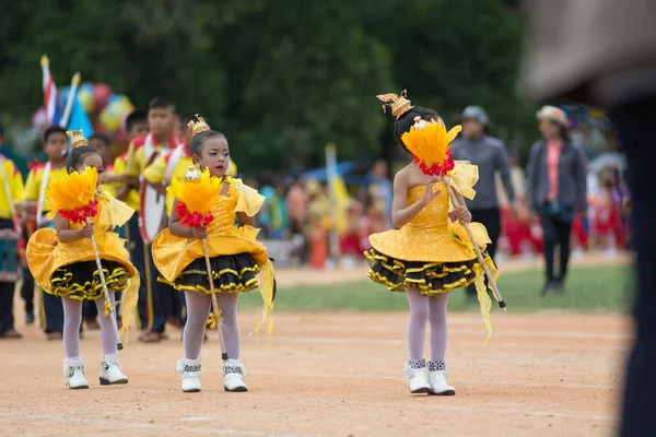 Sport day parade in Thailand — Stock Photo, Image