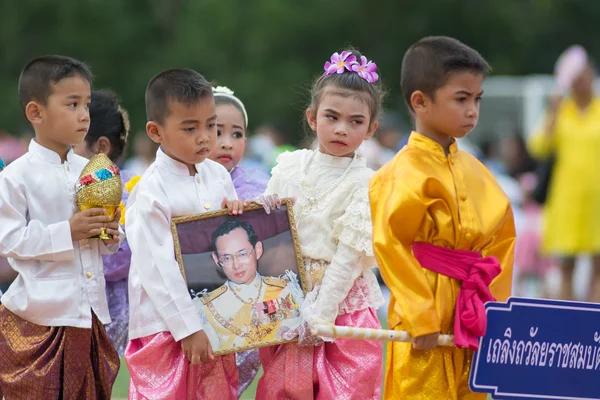 Desfile del día del deporte en Tailandia —  Fotos de Stock