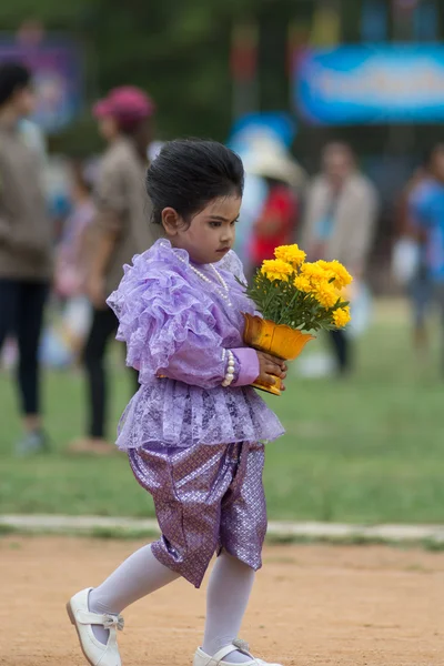 タイのスポーツ日パレード — ストック写真