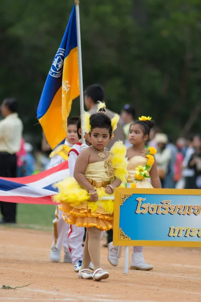 泰国体育国庆阅兵 — 图库照片