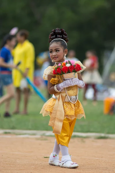 Desfile del día del deporte en Tailandia —  Fotos de Stock