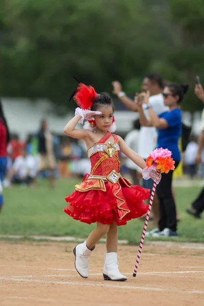 Sport day parade in Thailand — Stock Photo, Image