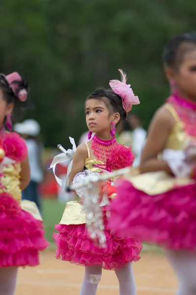 Desfile del día del deporte en Tailandia — Foto de Stock