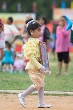 Spor günü yürüyüşü Tayland