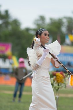 Spor günü yürüyüşü Tayland