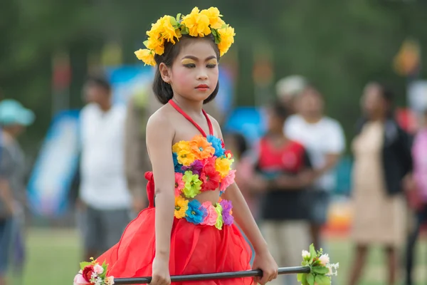 Desfile del día del deporte en Tailandia —  Fotos de Stock