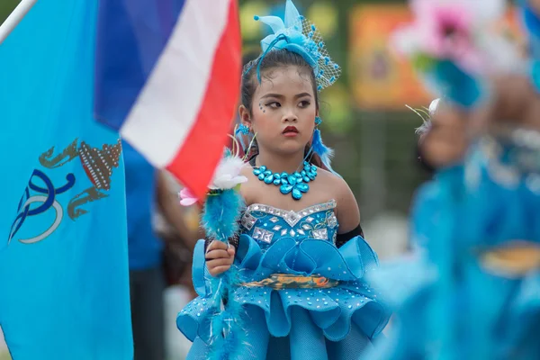 Sport day parade in Thailand — Stock Photo, Image