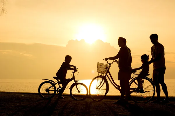 Lycklig familj — Stockfoto