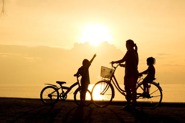 Glückliche Familie — Stockfoto