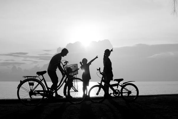 Lycklig familj — Stockfoto