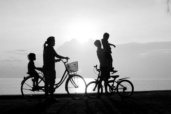 Mutlu aile — Stok fotoğraf