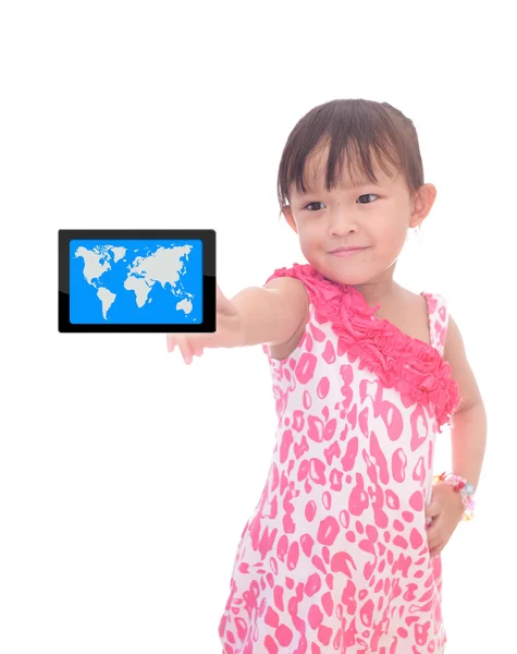 Söt asiatisk kid flicka — Stockfoto