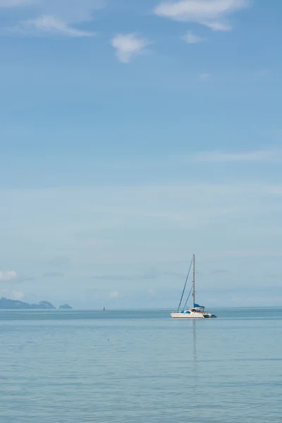 Nava de navigatie iaht — Fotografie, imagine de stoc