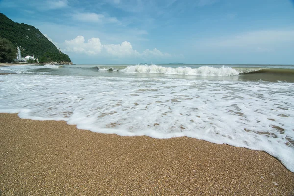 Bonita playa clara — Foto de Stock