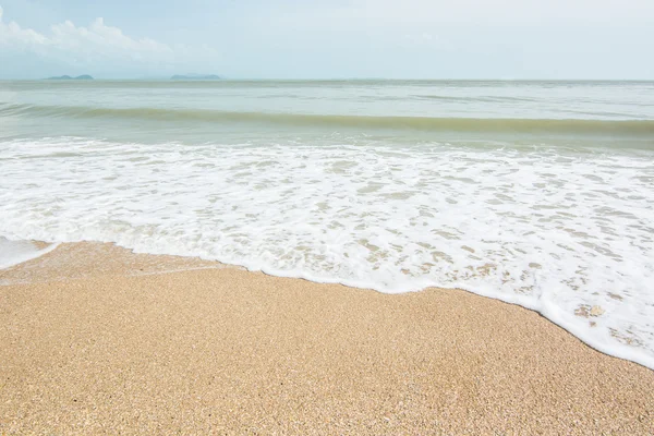 Bonita playa clara — Foto de Stock