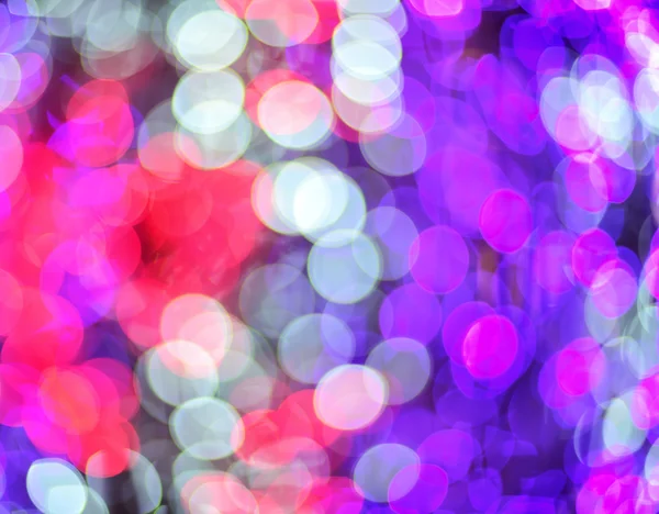 Kleurrijke lichten bokeh — Stockfoto