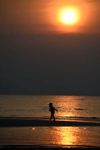 Zonsondergang leven — Stockfoto