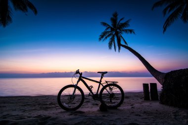 Bike on beach