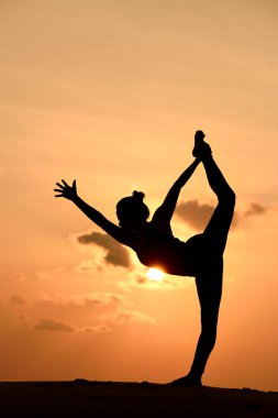 profesyonel yoga kadın
