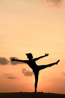 profesyonel yoga kadın