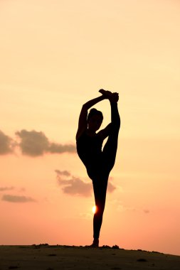 profesyonel yoga kadın