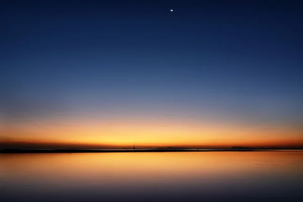 美しい海の夕日 — ストック写真