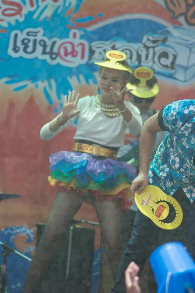 Songkran water festival — Stockfoto