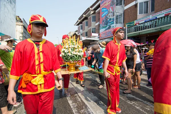 Festival dell'acqua di Songkran — Foto Stock