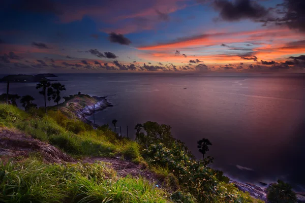Panorama de Phromthep Cape en Tailandia —  Fotos de Stock