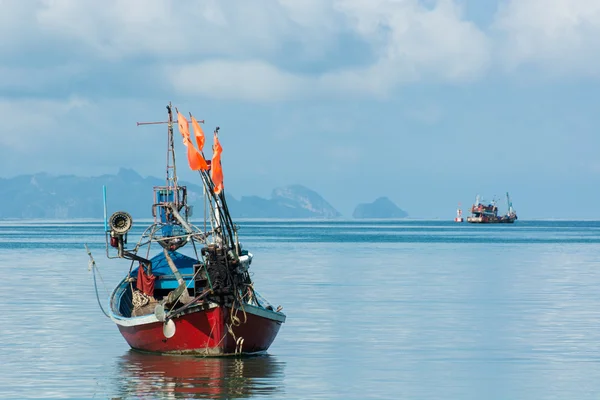 Barco de pesca na Tailândia — Fotografia de Stock