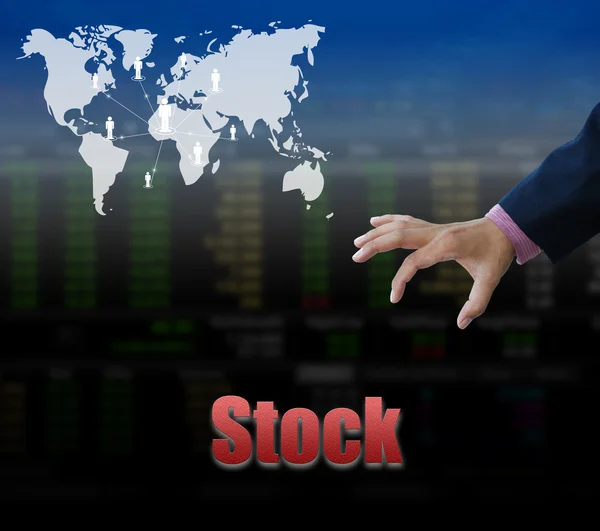 Burzovní znamení, obchodní koncepce — Stock fotografie