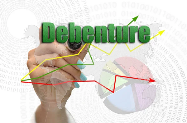 Debenture sign, business concept — Stock Photo, Image