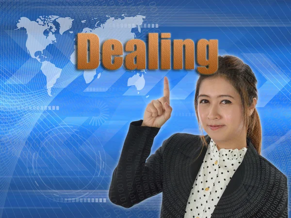 Dealing sign, business concept — Stock Photo, Image