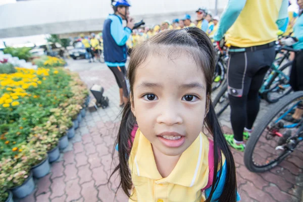 Bicicleta para papá show enTailandia — Foto de Stock